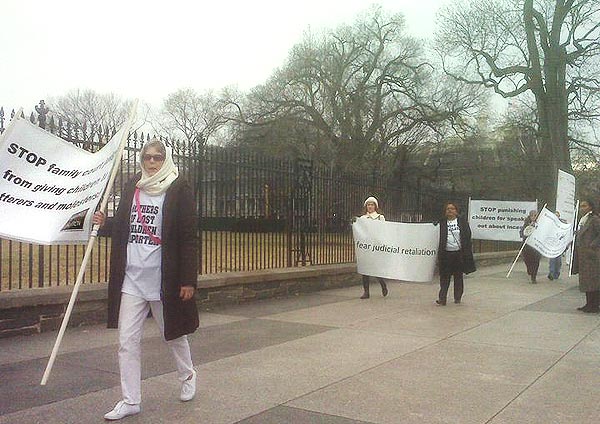 Feb 2011 Protest at White House Pic #2