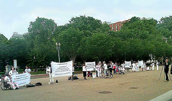 May 2011 Protest at White House Pic #7
