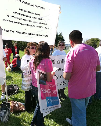 Oct 2010 Protest at White House Pic #6